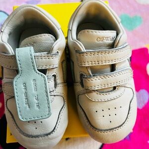 Off-White Kids Sneakers - Cream and Gray